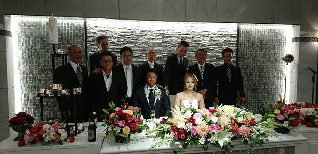 社員の結婚式