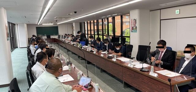 鹿児島県建設業青年部会役員会