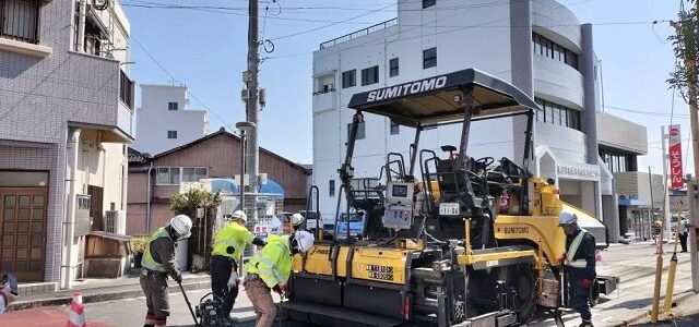 島平野元線舗装工事　完成のお知らせ